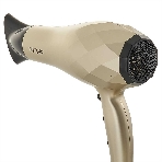 Фен DELTA LUX DL-0941 золотой/черный, 2200 Вт, ионизация
