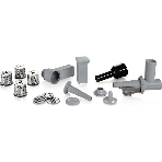 Мясорубка электрическая Bosch MFW68660 черный, 2200 Вт, 4.3 кг/мин, реверс, защита от перегрузки, металлический лоток, насадки - 10