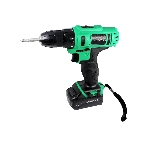 Дрель-шуруповерт Zitrek Greenpower 12-Li 063-4074, 12 В, 1,5 Ач, 32 Нм, щеточный