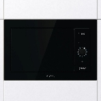 Встраиваемая микроволновая печь GORENJE BM235G1SYB черный 23 л, 900 Вт, переключатели - поворотный механизм/сенсор