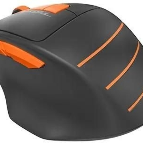 Мышь беспроводная A4Tech Fstyler FG30S серый/оранжевый, 2000 dpi, радиоканал, USB, кнопки - 6
