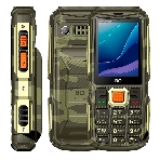 Мобильный телефон BQ 2430L Tank Connect камуфляж/золотистый