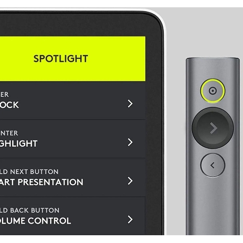 Презентер Logitech Spotlight R-R0011 серый, Bluetooth, кнопки - 3