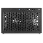 Компьютерный корпус 1STPLAYER FIREBASE X3-M Black, mATX, TG, 4x120мм LED fans inc.