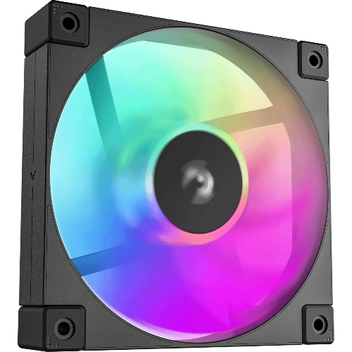 Вентилятор для корпуса DEEPCOOL FD12 черный, 120 мм, 2050 об/мин, 26.9 дБ, 4 pin
