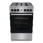 Плита газовая Gorenje GGI5A21XJ серебристый, конфорок 4 газовых, духовка 61 л, 50 см x 85 см x 59.4 см