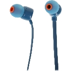 Проводные наушники JBL Tune 110 синий, внутриканальные, Jack 3.5 мм
