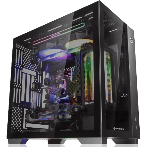 Компьютерный корпус Raijintek PAEAN MINI 0R20B00213 черный, Mini-ITX, for psu ATX PS/2, USB 3.0x2, USB 2.0x2, HD Audiox1