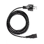 Кабель компьютер - розетка 3 м 220V (Европейский стандарт) VCOM/TELECOM