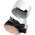 Система жидкостного охлаждения PcCooler DA360 WH ARGB Soc-AM5/AM4/1200/1700/1851 белый 4-pin Al 300W Ret (DA360-WHAWXX-GL)