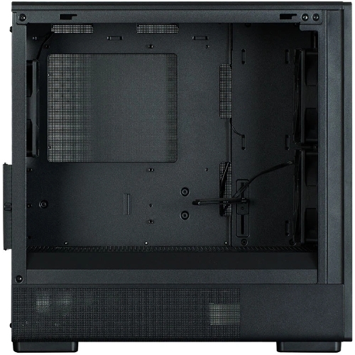 Компьютерный корпус Zalman P10 NAMU, MATX, черный, WINDOW, FRONT COVER WALNUT, 2x3.5