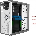 Компьютерный корпус с блоком питания 450Вт. Case Forza mATX case, black, w/PSU 450W 12cm, w/2xUSB 2.0, w/2xUSB 3.0, w/1xType-C (USB 2.0), w/pwr cord, w/o FAN