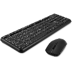 Комплект клавиатура+мышь Oklick S277W беспроводной, USB, 1600 DPI, чёрный