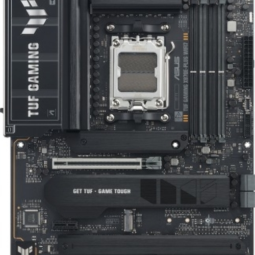 Материнская плата ASUS TUF GAMING X870E-PLUS WIFI7, AM5, AMD X870E, 4xDDR5, 4xSATA, 4xM.2, 1xPCIe 5.0 x16, 1xPCIe 4.0 x4, 1xPCIe 3.0 x1, 1xHDMI, 1x2.5Gb LAN, Wi-Fi 7, Bluetooth 5.4, 2xUSB-C 40Gbps, 3xUSB-A 10Gbps, 4xUSB-A 5Gbps, 4xUSB-A 2.0, 3x3.5 мм, 7.1, ATX