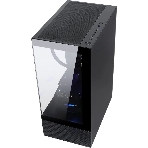 Компьютерный корпус AeroCool/Formula Crystal Z1 черный без БП ATX 2xUSB 2.0 1xUSB 3.0 audio bott PSU