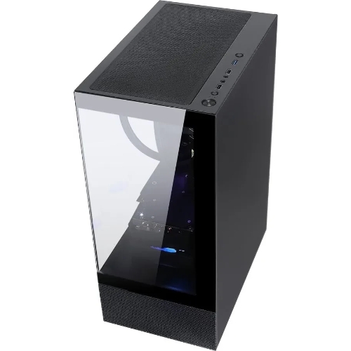 Компьютерный корпус AeroCool/Formula Crystal Z1 черный без БП ATX 2xUSB 2.0 1xUSB 3.0 audio bott PSU