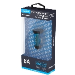 Автомобильное зарядное устройство Maxvi CCM-MS603PD 43W 6A (USB + Type-C, QC3.0 PD3.0) черный