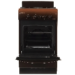 Плита газовая Gefest CG 50М02 К83 коричневый, конфорок 4 шт, духовка 42 л, 50 см x 85 см x 53 см