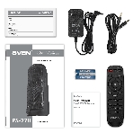 Мобильные колонки SVEN PS-770 2.0 черный 2x50W Bluetooth