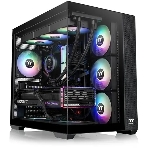 Компьютерный корпус Thermaltake View 380 TG ARGb черный без БП ATX 6x120мм 2x140мм 1x200мм 2xUSB3.0 audio bott PSU