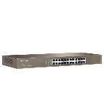 Коммутатор неуправляемый IP-COM F1024 24 порта, 24x100 Мбит/с, установка в стойку, металлический корпус