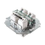 Механизм выключателя 2-кл. СП Simon15 16А IP20 бел. Simon 1591398-030