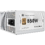 Блок питания Thermalright, 850W 80+ Gold (ATX, 3.1, PCIe 5.1, Non-modular, 1x24(20+4)pin, 1xCPU 8(4+4)pin, 2xPCIe*2 8(6+2)pin, 5xSATA3, 1x12+4pin (12VHPWR PCIe 5.1 12+4pin 600mm), 3xMOLEX4pin, Active, 120x120мм, 150x140x86mm, APFC, white)