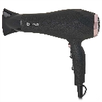 Фен DELTA LUX DL-0941 черный/розовый, 2200 Вт, ионизация
