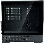 Компьютерный корпус Zalman P10 NAMU, MATX, черный, WINDOW, FRONT COVER WALNUT, 2x3.5