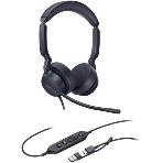 Гарнитура Yealink UH44 Dual UC чёрный, проводная, USB