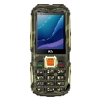 Мобильный телефон BQ 2430L Tank Connect камуфляж/золотистый