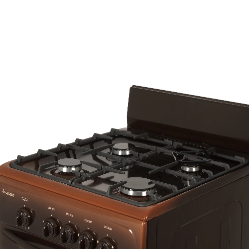 Плита газовая Gefest CG 50М02 К83 коричневый, конфорок 4 шт, духовка 42 л, 50 см x 85 см x 53 см