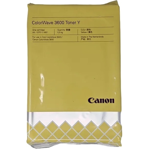 Тонер лазерный Canon ColorWave 3600 Toner Y (3281C001) желтый для Canon Oce ColorWave 3600