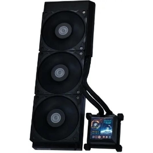 Система жидкостного охлаждения Lian-Li HydroShift LCD 360S Soc-AM5/AM4/1700 черный 4-pin 29.8dB Al+Cu LCD 330W Ret (G89.GHSLCD36SB.R0)