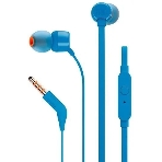 Проводные наушники JBL Tune 110 синий, внутриканальные, Jack 3.5 мм