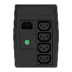 Источник бесперебойного питания ExeGate Smart LB-400.LCD.AVR.4C13 (400VA/240W, LCD, AVR, 4*C13, батарея 12V 4.5Ah, Black)