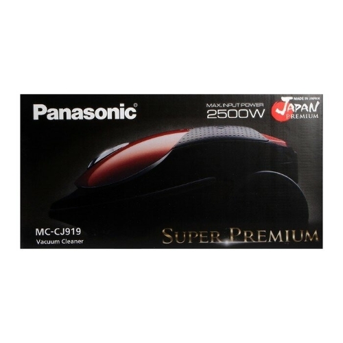 Пылесос Panasonic MC-CJ919R красный, 380/2500 Вт, уборка сухая, пылесборник мешок 6 л