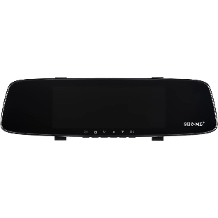 Видеорегистратор Sho-Me Combo Mirror WiFi Duo, 1920x1080, 7", с камерой заднего вида, GPS/ГЛОНАСС, Wi-Fi, G-сенсор, датчик движения, GPS-информатор
