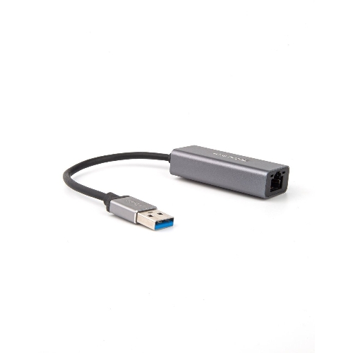 Кабель-переходник USB 3.0 (Am) --> LAN RJ-45 Ethernet 1000 Mbps, Aluminum Shell,Telecom TU312M
