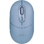 Мышь беспроводная Acer OMR301 синий, 1600 dpi, радиоканал, Bluetooth, USB, кнопки - 4