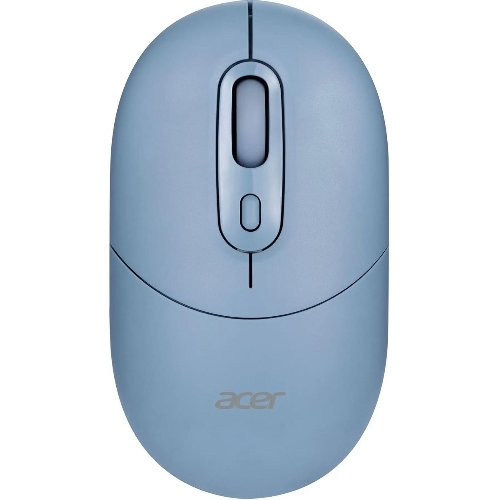Мышь беспроводная Acer OMR301 синий, 1600 dpi, радиоканал, Bluetooth, USB, кнопки - 4