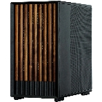 Компьютерный корпус Zalman P10 NAMU, MATX, черный, WINDOW, FRONT COVER WALNUT, 2x3.5