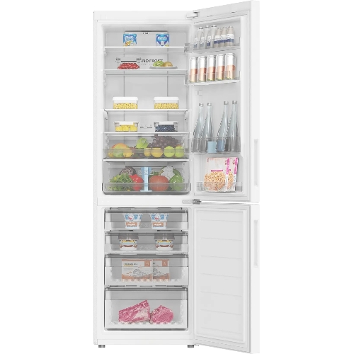 Холодильник Haier C2F619CWU1 белый двухкамерный 256/108л морозилка снизу, No Frost