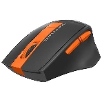 Мышь беспроводная A4Tech Fstyler FG30S серый/оранжевый, 2000 dpi, радиоканал, USB, кнопки - 6