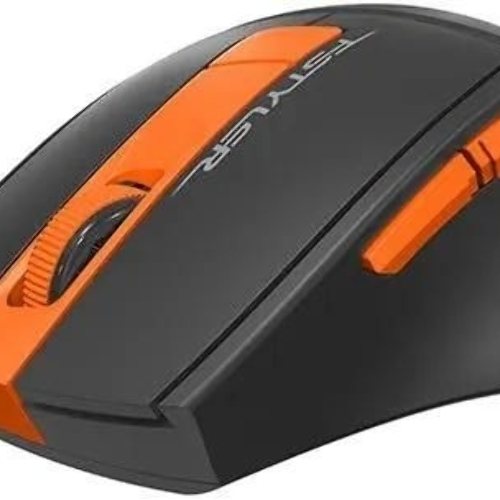 Мышь беспроводная A4Tech Fstyler FG30S серый/оранжевый, 2000 dpi, радиоканал, USB, кнопки - 6