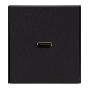 Розетка Kranz STRONG HDMI с/у антрацит