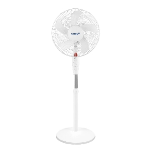 Вентилятор Vitek VSF-1655 белый, напольный, 40 Вт, 3 скорости, 40 см