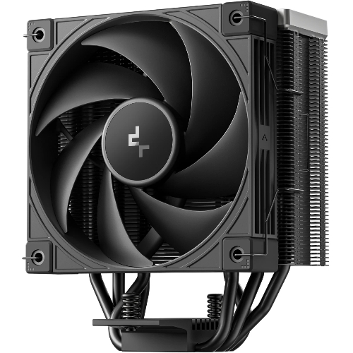 Кулер для процессора DEEPCOOL AK400 G2 LGA1851/1700/1200/115X/AM5/AM4 (12шт/кор, TDP 220W, PWM, Fan 120мм, 4 тепл. Трубки, Wood-grain top cover, черный) RET (R-AK400G2-BKNNMN-GJD)