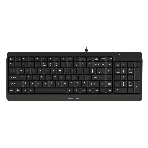 Комплект клавиатура+мышь A4Tech FStyler F1512 проводной, USB, 1200 DPI, черный