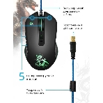 Мышь проводная Defender Sky Dragon GM-090L черный, 3200 dpi, USB, кнопки - 6